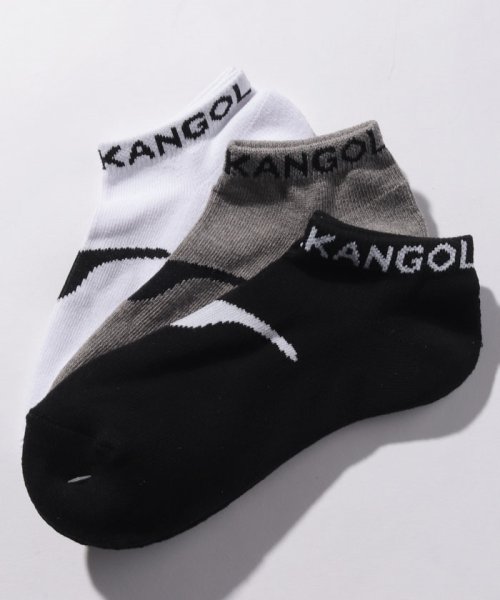 KANGOL(KANGOL)/A 甲ビッグロゴ ソックス/マルチ