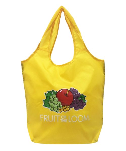 MAISON mou(メゾンムー)/【FRUIT OF THE LOOM/フルーツオブザルーム】PACKABLE ECO TOTE ST/イエロー