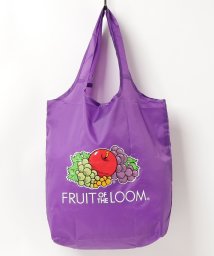 MAISON mou(メゾンムー)/【FRUIT OF THE LOOM/フルーツオブザルーム】PACKABLE ECO TOTE ST/パープル