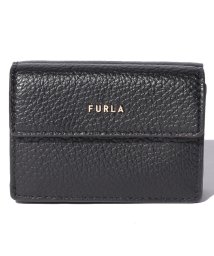 FURLA(フルラ)/【FURLA】 BABYLON S COMPACT WALLET フルラ 三つ折り財布/ブラック系