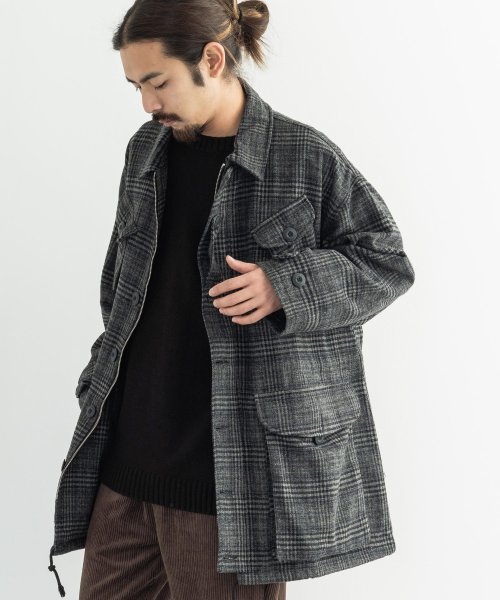 ジャケット アウター ファティーグ フィールド メンズ ミリタリー ワーク チェック カモフラ ビッグシルエット ルーズ オーバーサイズ カジュアル ストリート ロッキーモンロー Rocky Monroe Magaseek ジャケット アウター ファティーグ フィールド メンズ ミリタリー ワーク チェック カモフラ ビッグシルエット ルーズ オーバーサイズ カジュアル ストリート ロッキーモンロー Rocky Monroe Magaseek