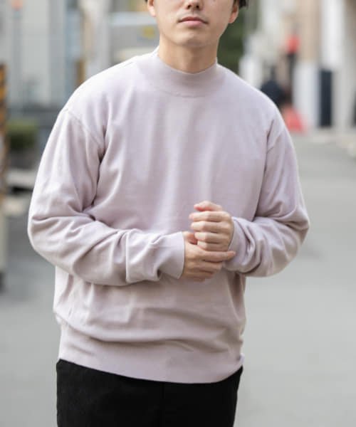 セール 12gモックネックニット アイテムズアーバンリサーチ メンズ Items Urbanresearch Magaseek