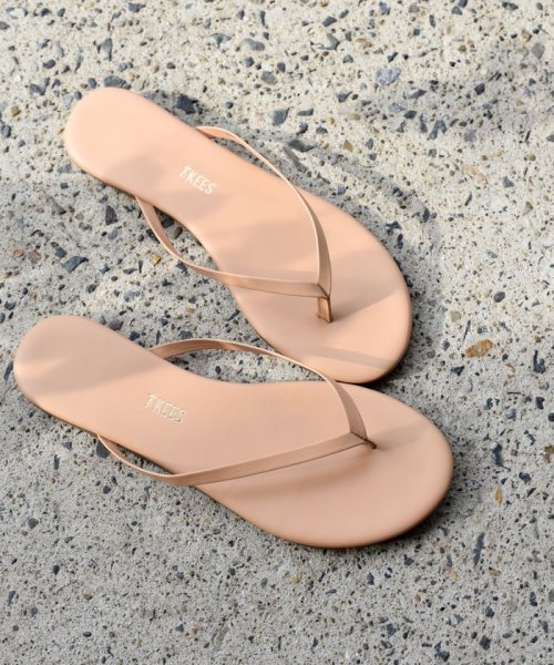 SHIPS WOMEN(シップス　ウィメン)/TKEES : THONG SANDAL ◇/カーキ