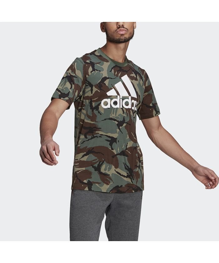 セール エッセンシャルズ カモフラージュ Tシャツ Essentials Camouflage Tee アディダス Adidas Magaseek