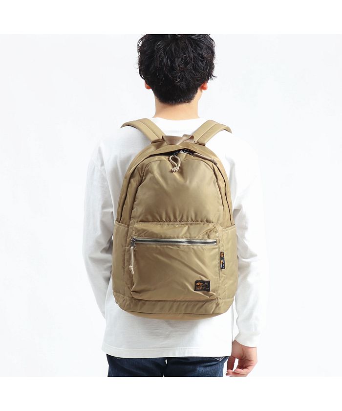 アルファインダストリーズ リュック ALPHA INDUSTRIES バックパック コーデュラ A4 B4 ノートPC 通勤 ミリタリー MA－1  TZ1052