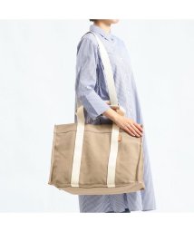 STANDARD SUPPLY(スタンダードサプライ)/スタンダードサプライ トートバッグ STANDARD SUPPLY バッグ SOLID SQUARE TOTE L 2WAY 斜めがけ A4 B4 A3 日本製/ベージュ