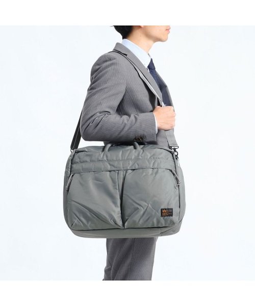 アルファインダストリーズ ビジネスバッグ Alpha Industries ショルダーバッグ リュック 3way B4 ノートpc Ma 1 Tz1050 アルファインダストリーズ Alpha Industries Magaseek