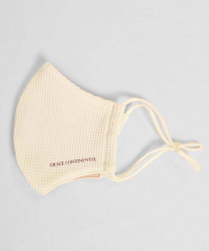 GRACECONTINENTAL ワッフルマスクG ホワイト F