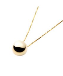 cream dot(クリームドット)/艶めくメタルボールのシンプルロングネックレス/ゴールド