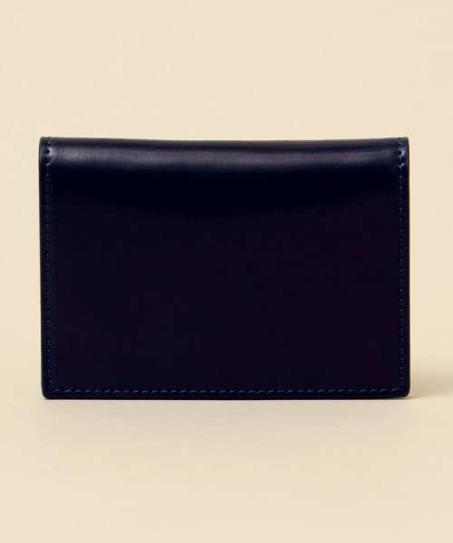 SHIPS MEN(シップス　メン)/【Begin2月号 BB10 4位】SHIPS: HORWEEN コードバン カードケース/ネイビー