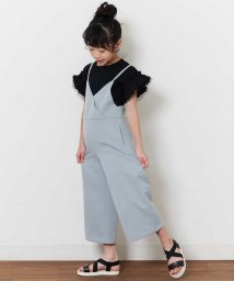 a.v.v(KID'S)(アー・ヴェ・ヴェキッズ)/[120－130]カシュクールサロペット[WEB限定サイズ]/ライトブルー