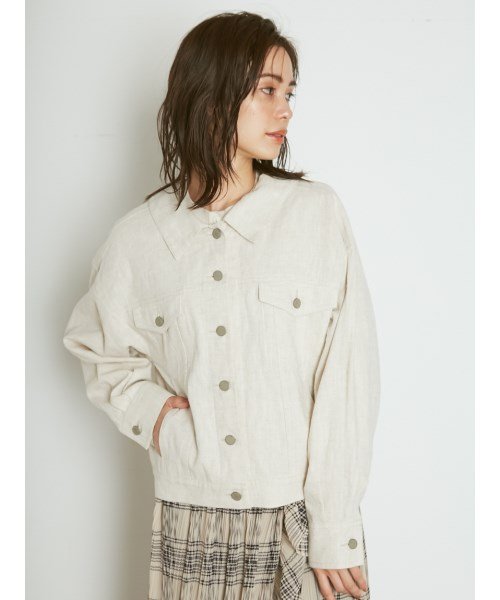リネンｇジャン レディースファッション 阪急百貨店公式通販 Hankyu Fashion