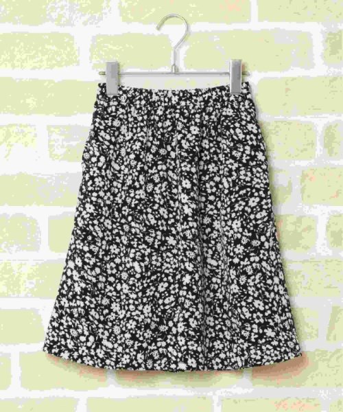 セール キッズ 花柄フレアスカート 1 150cm イッカ キッズ Ikka Kids Magaseek