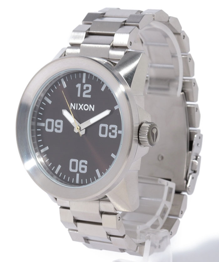 nixon corporal ss silver
