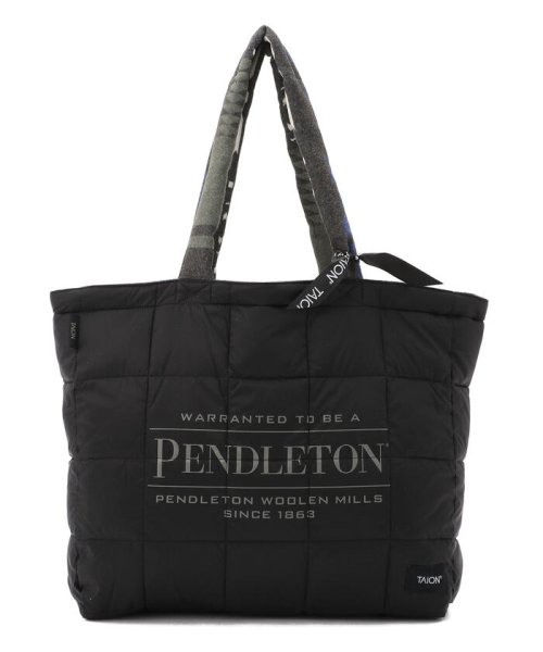BEAVER(ビーバー)/PENDLETON×TAION/ペンドルトン×タイオン　REVERSIBLE TOTE BAG　リバーシブルトートバッグ PDT－TON－203001/BLACK