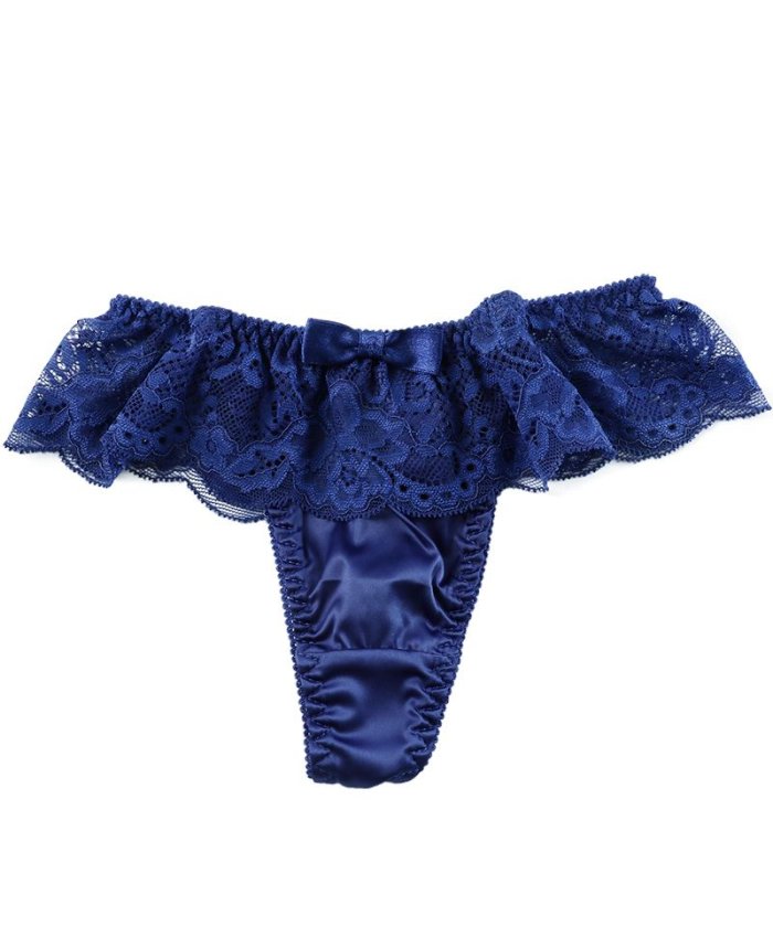 ラウンド総レースtバックショーツ プールヴー Pourvous Magaseek