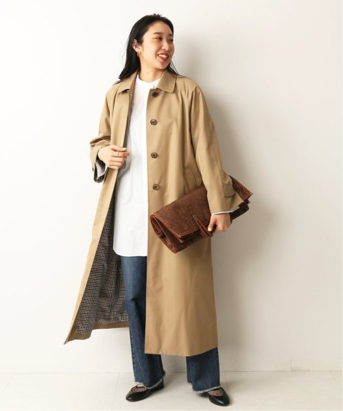 Aquascutum アクアスキュータム Lessage別注ステンカラーコート ジャーナルスタンダード レサージュ Journal Standard L Essage Magaseek
