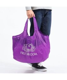 FRUIT OF THE LOOM(フルーツオブザルーム)/フルーツオブザルーム エコバッグ FRUIT OF THE LOOM PACKABLE MARKET BAG パッカブル 30L レジカゴ 14714000/パープル