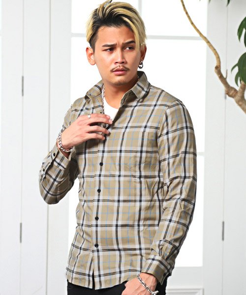 セール チェックシャツ 長袖シャツ メンズ チェックシャツ チェック柄 総柄 ラグスタイル Luxstyle Magaseek セール チェックシャツ 長袖シャツ メンズ チェックシャツ チェック柄 総柄 ラグスタイル Luxstyle Magaseek
