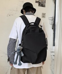 miniministore(ミニミニストア)/リュックサック レディース ディパック 大きい 軽量 A4 大容量 かばん 通勤 通学 バッグ 使いやすい 韓国 ファッション/ブラック