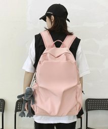 miniministore(ミニミニストア)/リュックサック レディース ディパック 大きい 軽量 A4 大容量 かばん 通勤 通学 バッグ 使いやすい 韓国 ファッション/ピンク