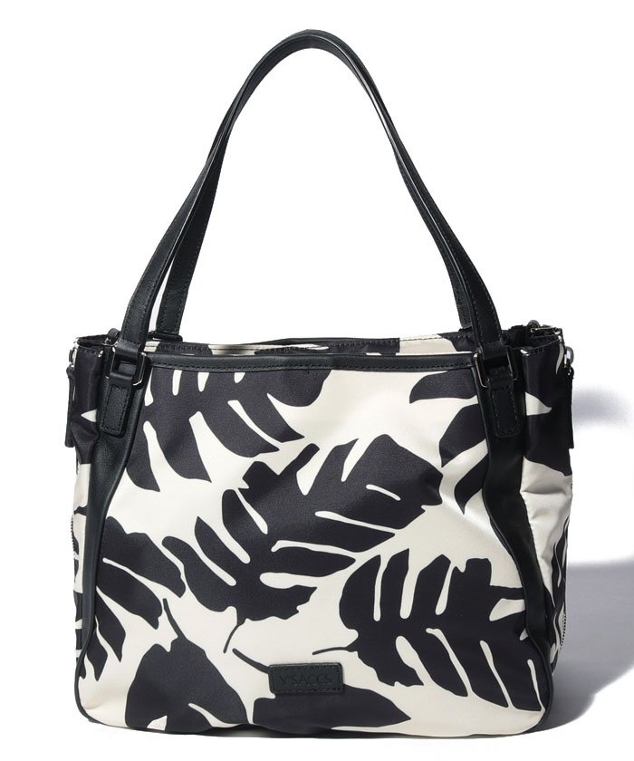 セール ボタニカル柄2wayすっきりトート Sサイズ イザック Y Saccs Magaseek