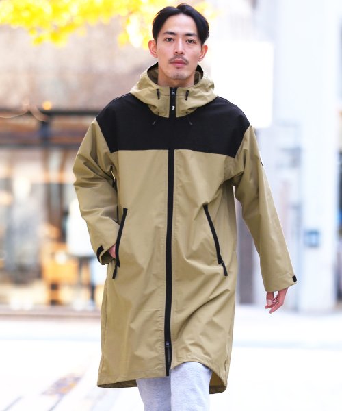 JIGGYS SHOP(ジギーズショップ)/GERRY(ジェリー) 3WAY ANORAK CT / アノラック アノラックコート ロングコート マウンテンパーカー メンズ ジャケット マンパー マウンテ/ベージュ