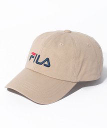 FILA（Hat）(フィラ（ボウシ）)/リニアロゴローキャップ/ベージュ