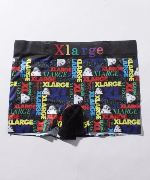 XLARGE(エクストララージ)/ロゴ寄せ/ﾌﾞﾗｯｸ