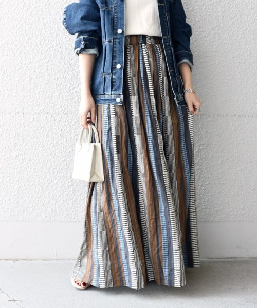 セール 30 Off Ships別注 Uhuru プリントバリエーションスカート シップス ウィメン Ships Women Magaseek