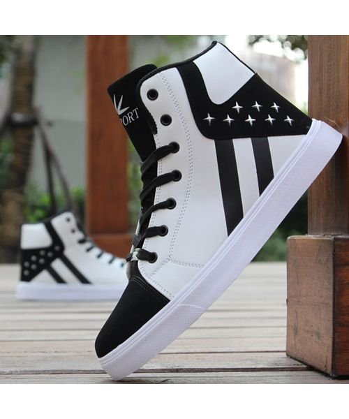 セール ハイカットスニーカー メンズ スタッズ 韓国 韓流 Nxl1271 シュベック Svec Magaseek