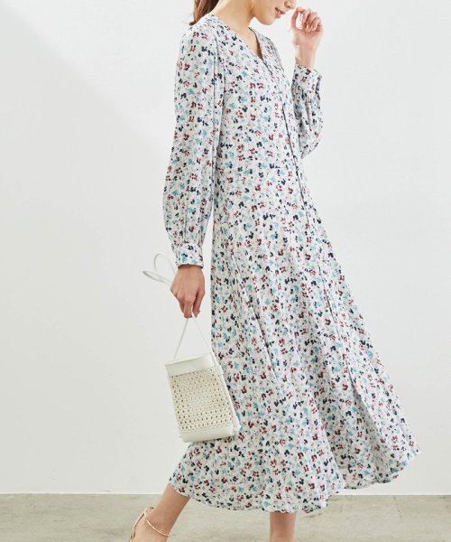 セール リンクコーデ フラワープリントワンピース ロペピクニック Rope Picnic Magaseek
