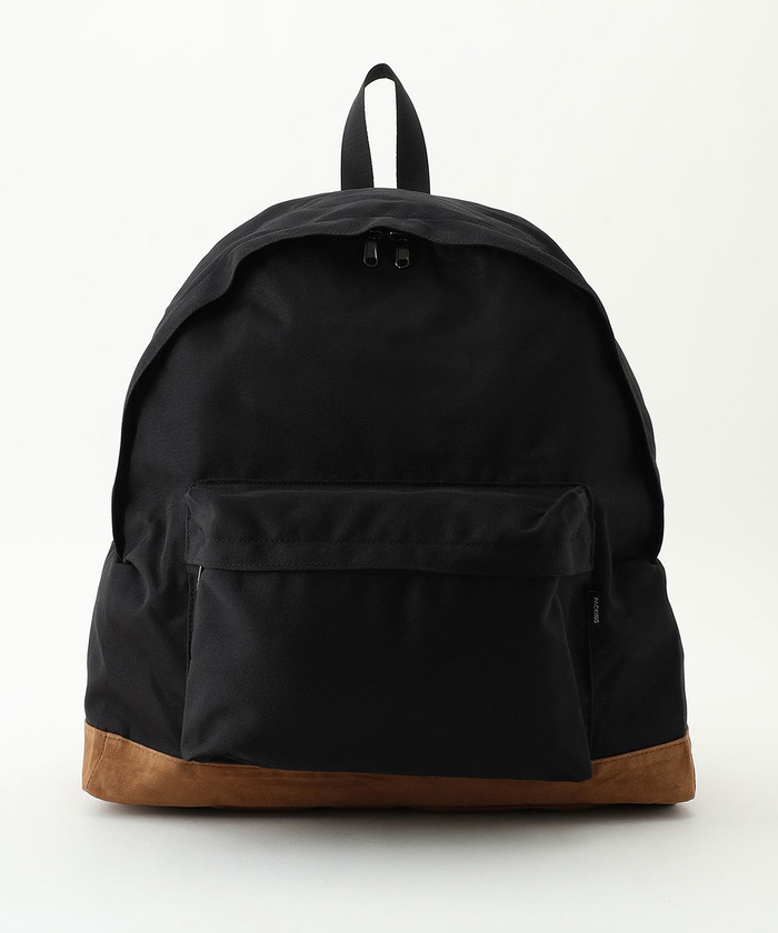 suede bookbag