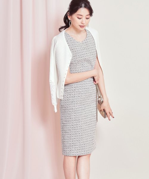 セール フロントパール付きノースリーブツイードワンピース トッコクローゼットリュクス Tocco Closet Luxe Magaseek セール フロントパール付きノースリーブツイードワンピース トッコクローゼットリュクス Tocco Closet Luxe Magaseek