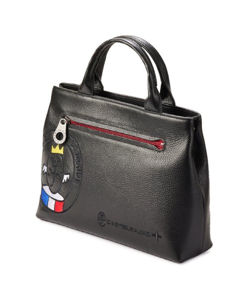 クーポン開催中 カステルバジャック トートバッグ ハンドバッグ メンズ ブランド ミニ 小さめ 本革 拡張 Castelbajac カステルバジャック Castelbajac Magaseek