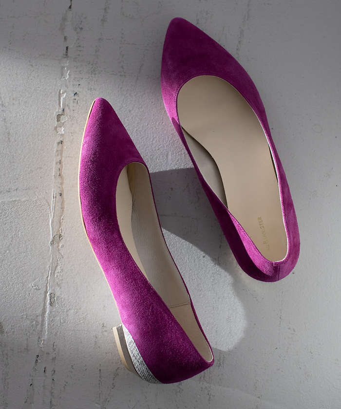 AuBANNISTER 【累計1万足突破！】ボロネーゼカッターパンプス ピンク 34