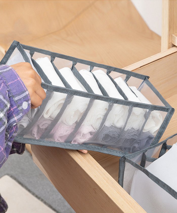 セール 下着収納 引き出し 11マス 靴下ケース 仕切り付き 仕切り収納 下着 収納 整理 収納ケース 衣類収納 靴下 パンツ ハンカチ ショッピングゴー Shoppinggo Magaseek