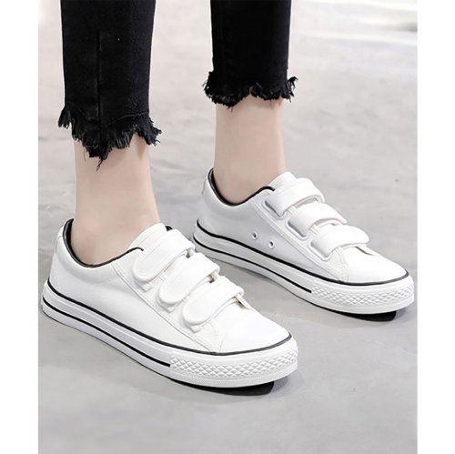 セール メゾンドラティール Maison De Latir 甘過ぎない大人のおしゃれベルクロスニーカー Magaseek