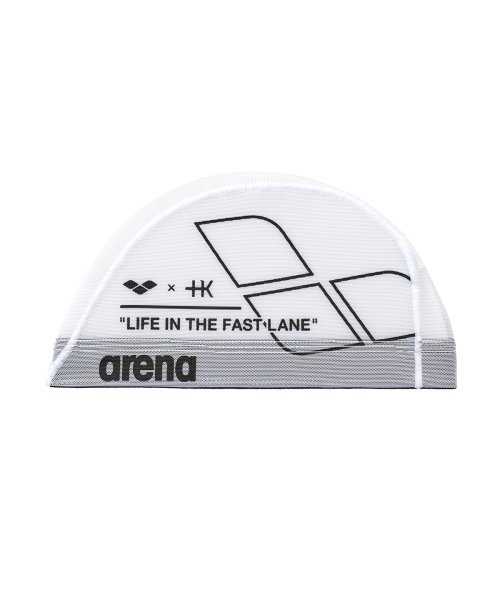 arena (アリーナ)/【arena +K COLLECTION】プラスケー メッシュキャップ/ホワイト系