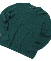 Men's Bigi/7Gアイレットアラン柄ニット/503784457