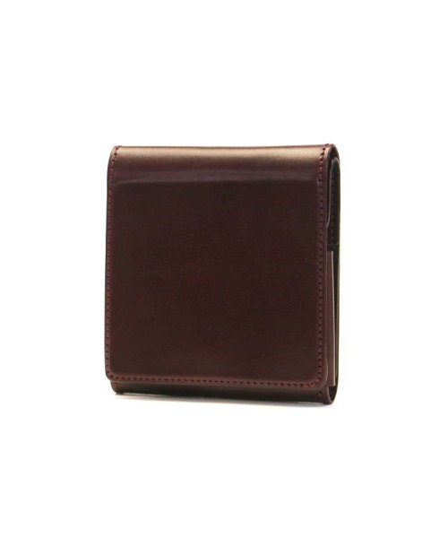 com-ono(コムォノ)/コモノ 二つ折り財布 com－ono 財布 Slim Series smart fold wallet コンパクト 日本製 シンプル SLIM－005SP/ワイン