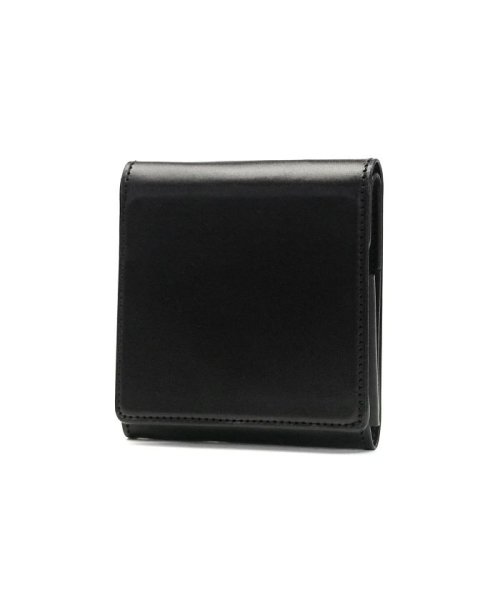 com-ono(コムォノ)/コモノ 二つ折り財布 com－ono 財布 Slim Series smart fold wallet コンパクト 日本製 シンプル SLIM－005SP/ブラック