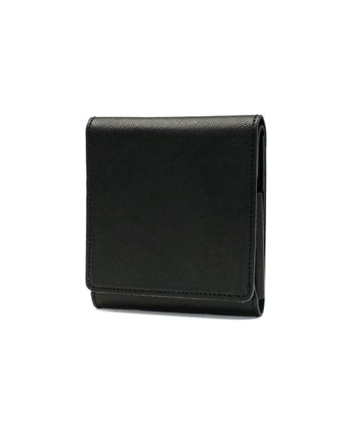 com-ono(コムォノ)/コモノ 二つ折り財布 com－ono 財布 Slim Series smart fold wallet コンパクト 日本製 シンプル SLIM－005JA/ブラック