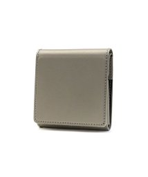 com-ono(コムォノ)/コモノ 二つ折り財布 com－ono 財布 Slim Series smart fold wallet コンパクト 日本製 シンプル SLIM－005JA/ライトグレー