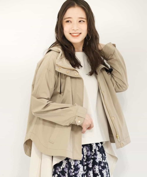 ショート丈ブルゾン 洗える エムケーミッシェルクラン Mk Michel Klein Magaseek