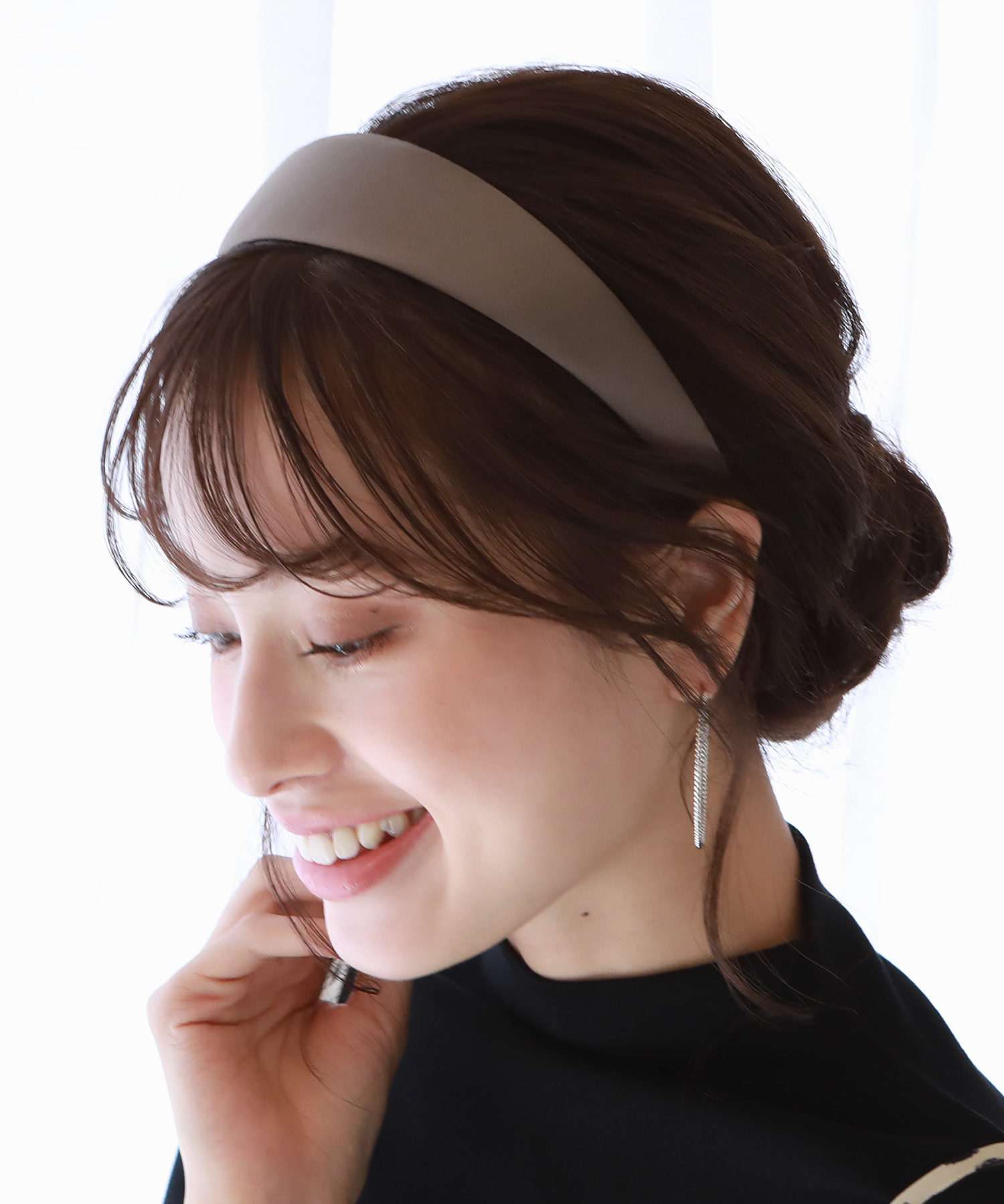 ランキング受賞 スエード ロングヘアバンド カチューシャ ブラウン ザヘアバートウキョウ 日本未入荷 入手困難 Smartcpns Com