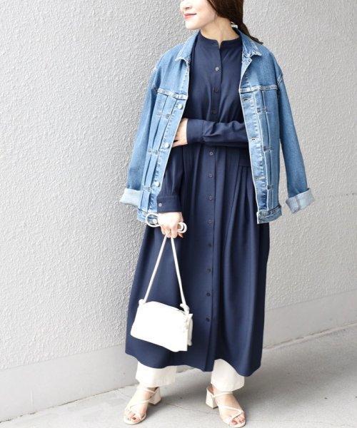 予約 Web限定 タック切替ワンピース シップス ウィメン Ships Women Magaseek 予約 Web限定 タック切替ワンピース シップス ウィメン Ships Women Magaseek