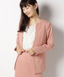 ノーカラージャケット ピンク 桃色 のファッション通販 Magaseek