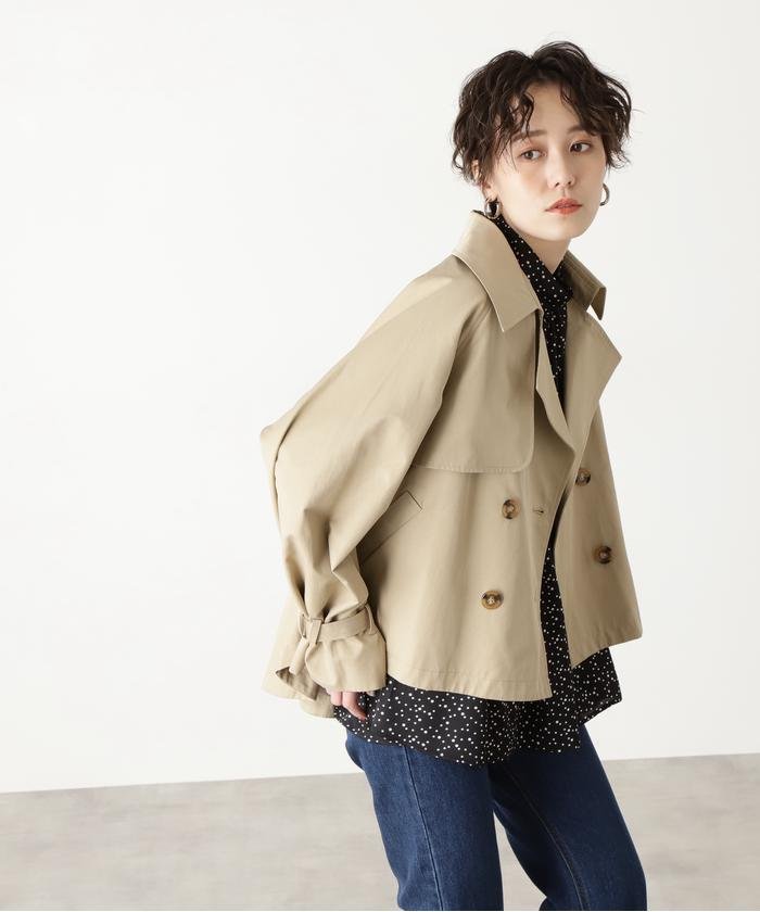 ショートトレンチコート エヌナチュラルビューティベーシック N Natural Beauty Basic Magaseek ショートトレンチコート エヌナチュラルビューティベーシック N Natural Beauty Basic Magaseek