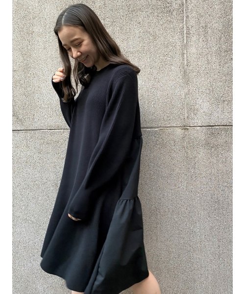 Sustainaミニニットワンピース スナイデル Snidel Magaseek Sustainaミニニットワンピース スナイデル Snidel Magaseek